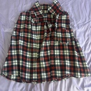 Plaid vest. Size XL
